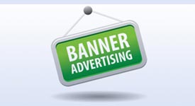 advertising on website banner